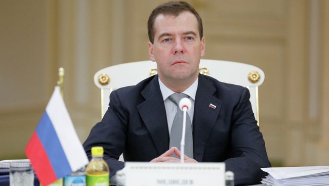 Премьер-министр РФ Д.Медведев принимает участие в заседании Совета глав правительств СНГ в Ашхабаде