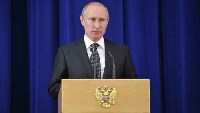 Президент России Владимир Путин. Архив