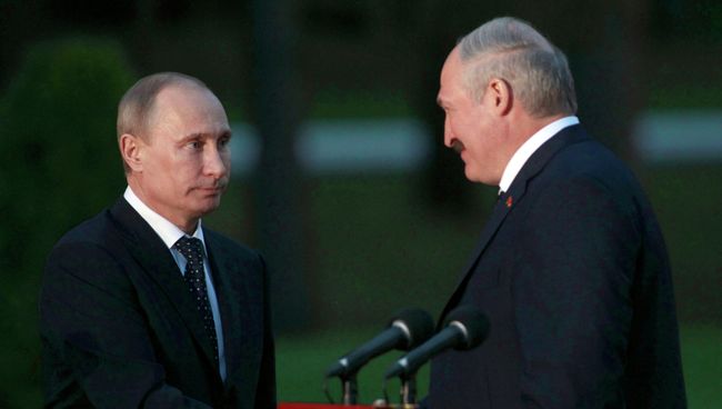 Визит Владимира Путина в Минск