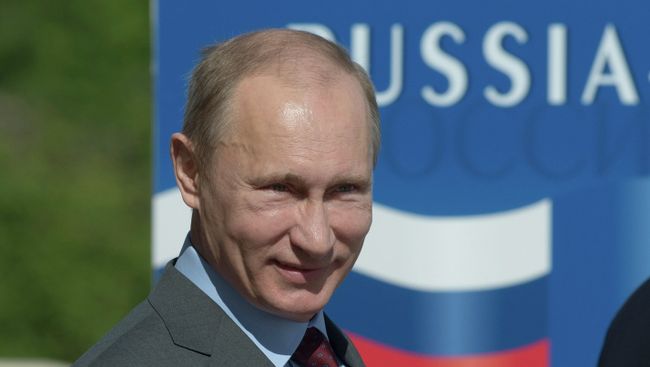 Встреча президента РФ В.Путина с лидерами Евросоюза в Стрельне