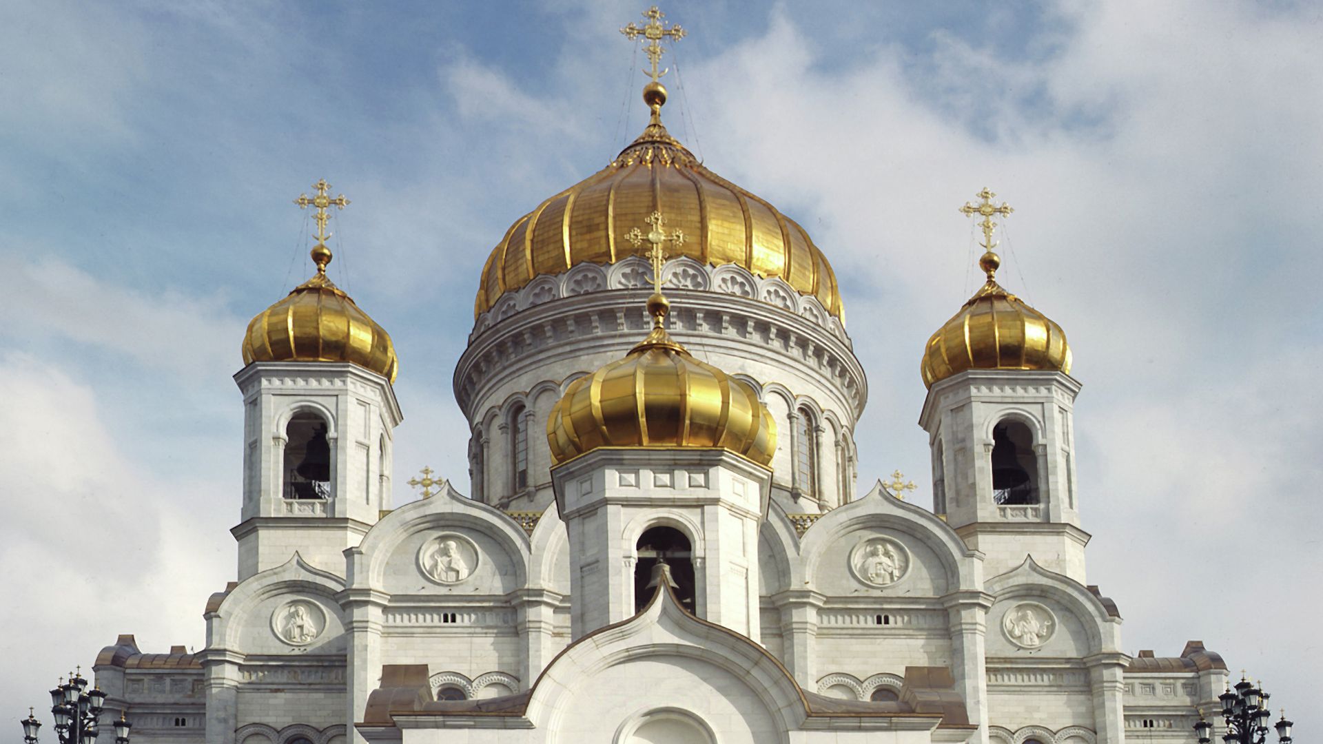 Храм Христа Спасителя Храм Христа Спасителя - РИА Новости, 1920, 19.04.2025