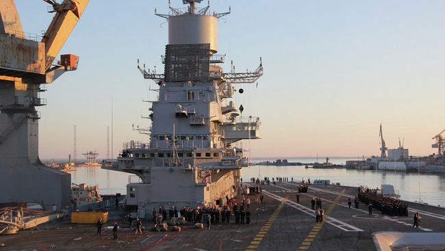 Авианосец Викрамадитья ВМС Индии