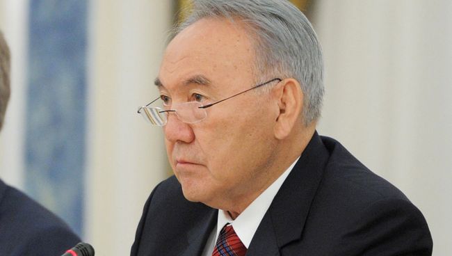 Президент Казахстана Нурсултан Назарбаев, архивное фото