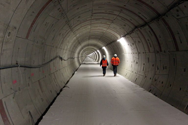 Строительство туннелей для европейского рентгеновского лазера XFEL Строительство туннелей для европейского рентгеновского лазера XFEL