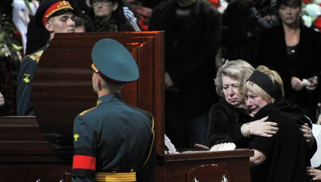 Прощание с хоккеистом Владимиром Крутовым Прощание с хоккеистом Владимиром Крутовым