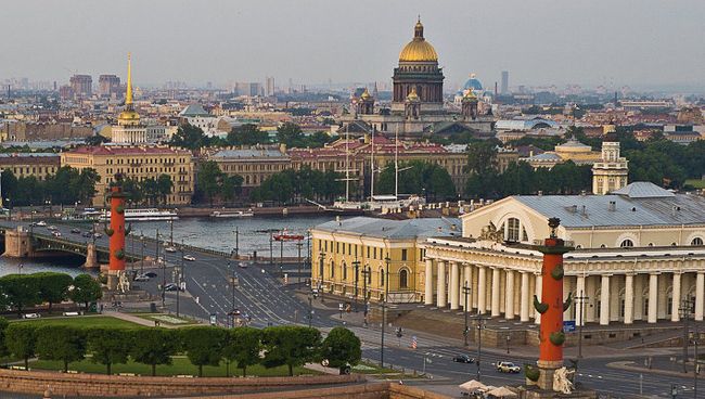 Виды Санкт-Петербурга. Архивное фото Виды Санкт-Петербурга. Архивное фото