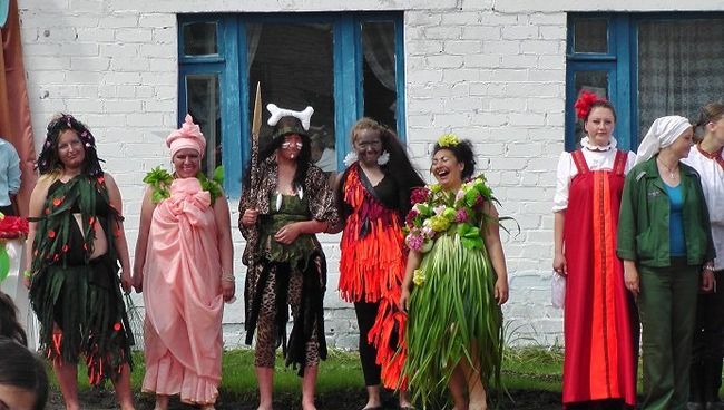 Модное дефиле в колонии под Костромой