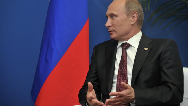 Владимир Путин на саммите G20 в Мексике