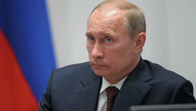 В.Путин выступил на заседании Совета Федерации РФ