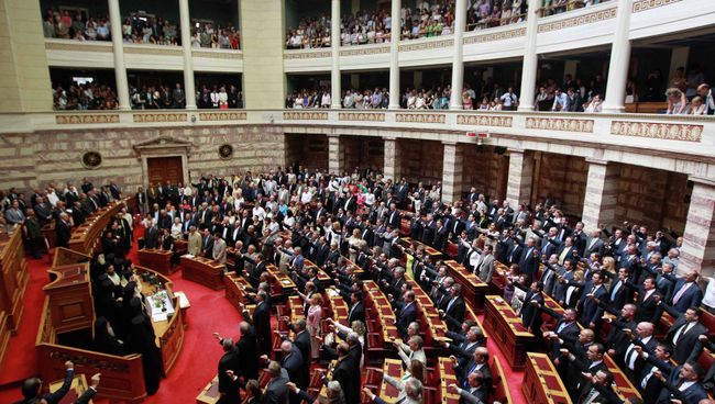 Греческий парламент. Архив