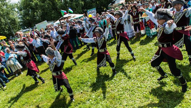 Праздник Сабантуй в Коломенском. Архив