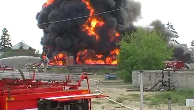 Пожар в Ангарске Пожар в Ангарске