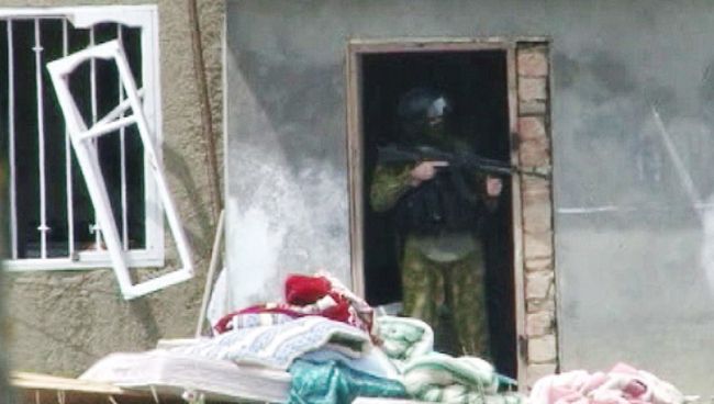 Спецоперация по уничтожению четверых боевиков в Дагестане