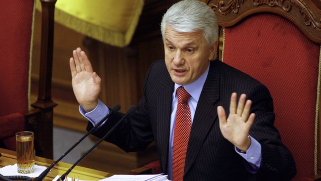 Спикер украинского парламента Владимир Литвин