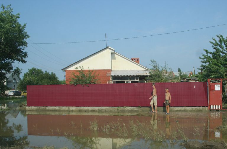Последствия наводнения в Краснодарском крае