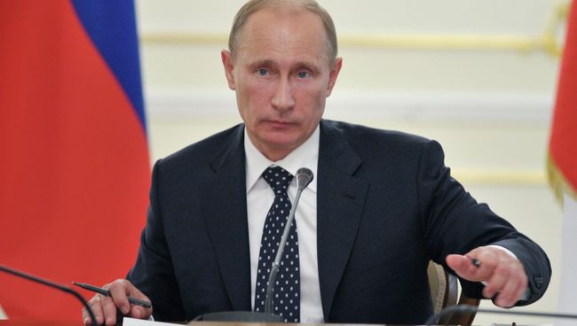 Президент РФ Владимир Путин. Архив