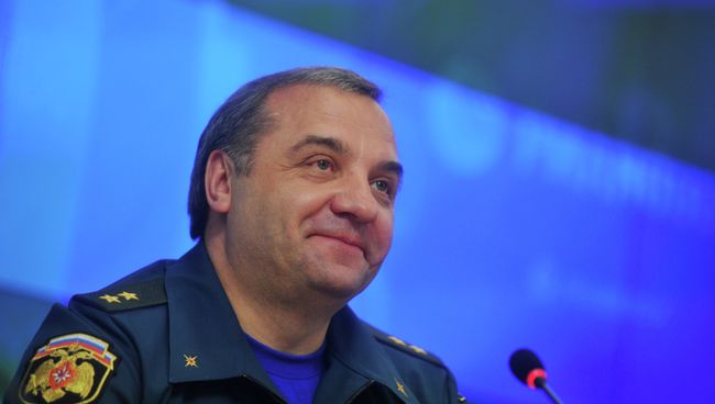 Глава МЧС РФ Владимир Пучков. Архив