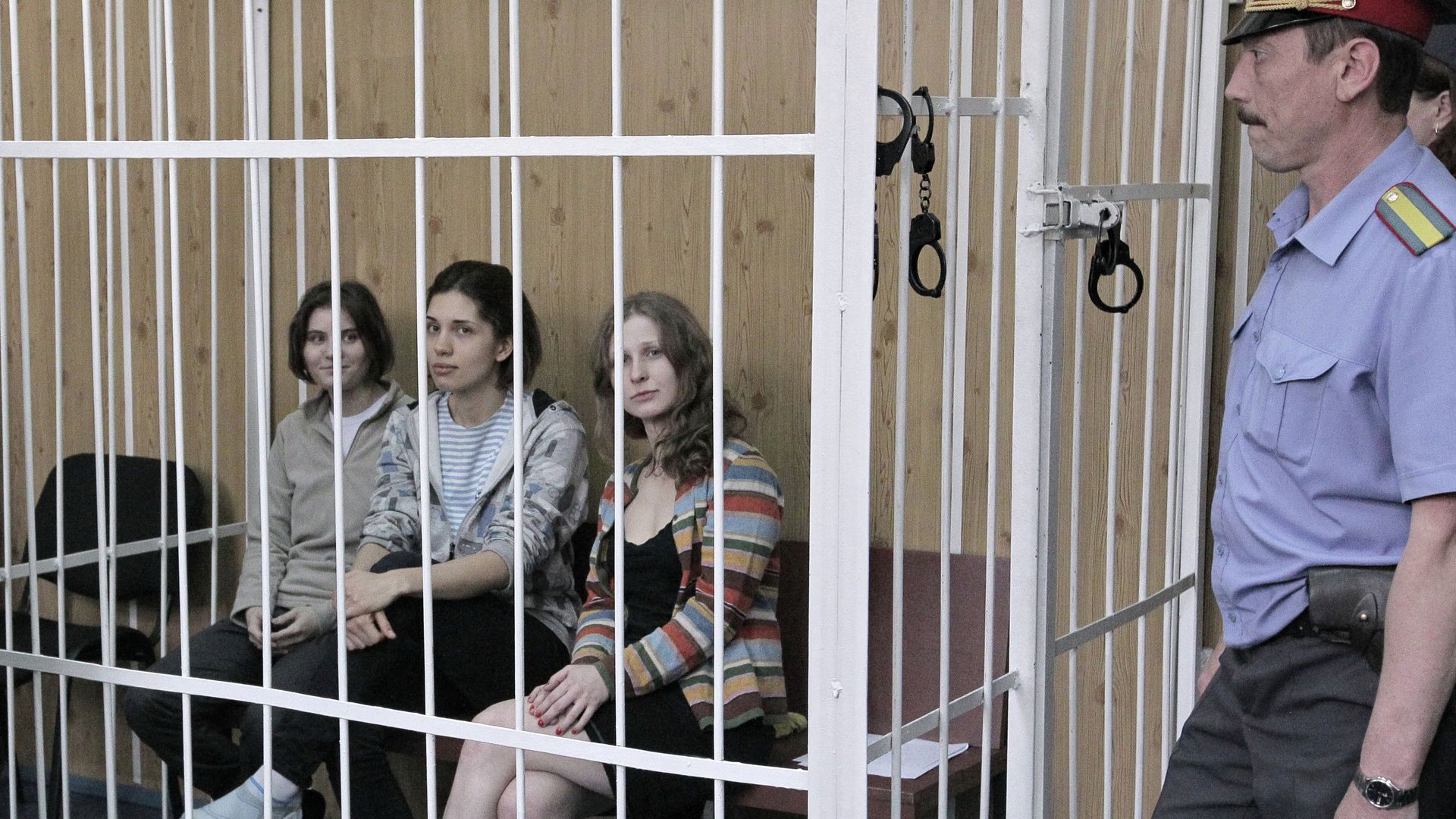 Заседание суда в отношении участниц панк-группы Pussy Riot Заседание суда в отношении участниц панк-группы Pussy Riot - РИА Новости, 1920, 15.12.2025