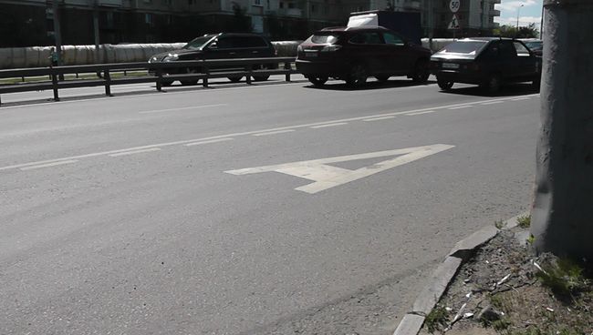Выделенная полоса для общественного транспорта. Архивное фото