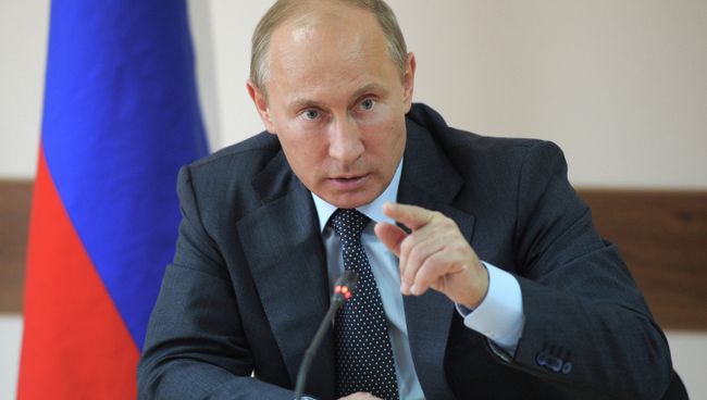 Президент РФ В.Путин посетил Геленджик с рабочей поездкой