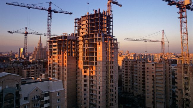Строительство нового жилья в центре Москвы Строительство нового жилья в центре Москвы