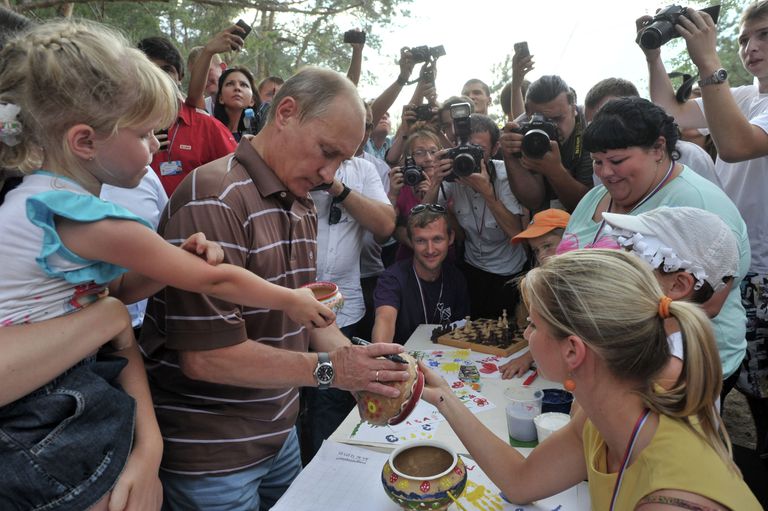В.Путин на молодежном форуме Селигер-2012 В.Путин на молодежном форуме Селигер-2012