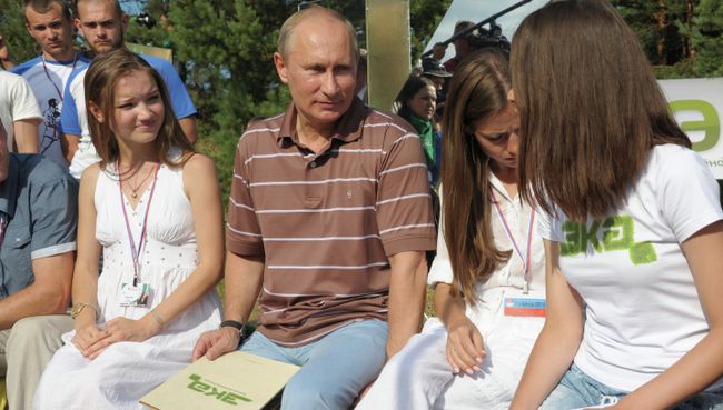 В.Путин на молодежном форуме Селигер-2012