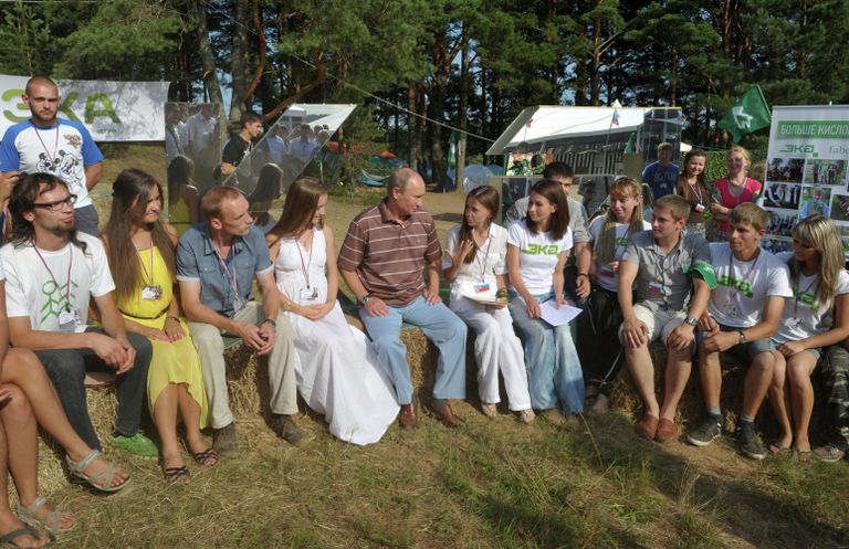 В.Путин на молодежном форуме Селигер-2012 В.Путин на молодежном форуме Селигер-2012