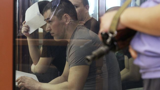 Заседание суда по делу о беспорядках в поселке Сагра
