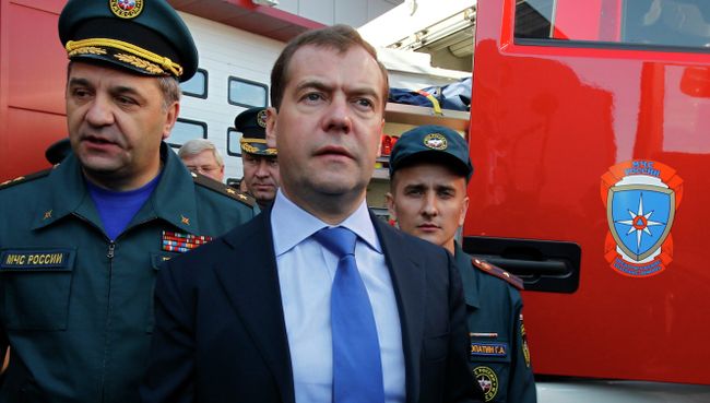 Рабочая поездка Д.Медведева в СФО.Томск