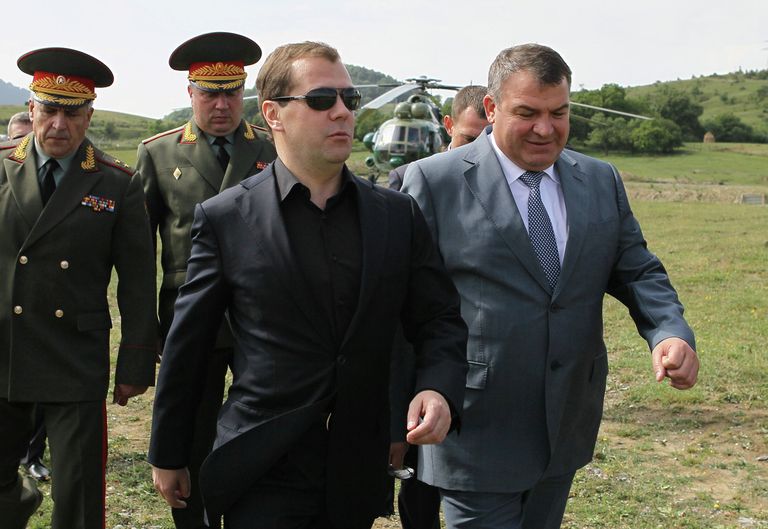 Рабочий визит Д. Медведева в Южную Осетию Рабочий визит Д. Медведева в Южную Осетию