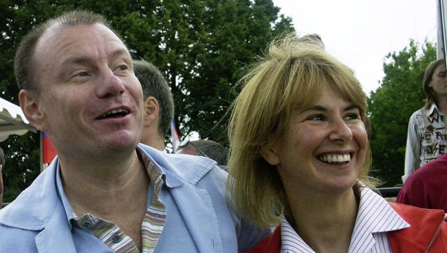 Владимир Потанин с женой Натальей. Архивное фото Владимир Потанин с женой Натальей. Архивное фото