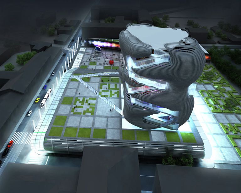 Здание будущего музейно-выставочного комплекса ГЦСИ