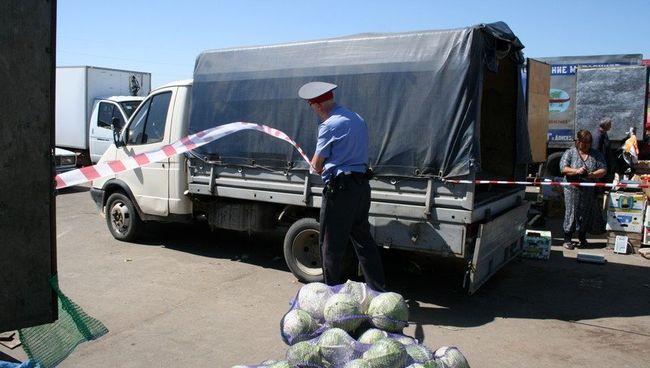 Оперативно-разыскные мероприятия на рынке Южный в Ставрополе