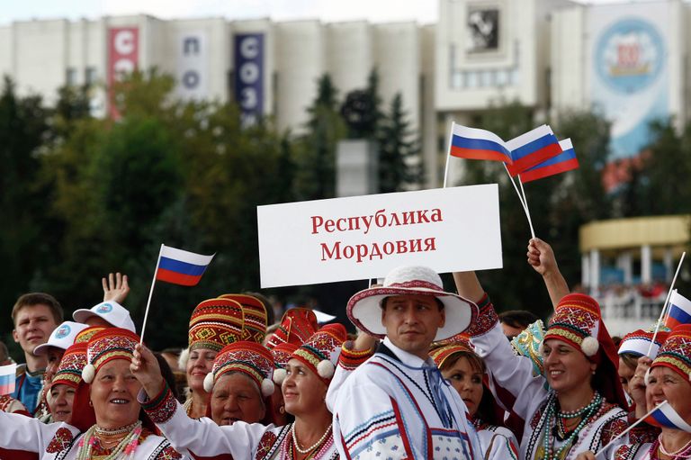 Празднование 1000-летия единения мордовского народа с народами России