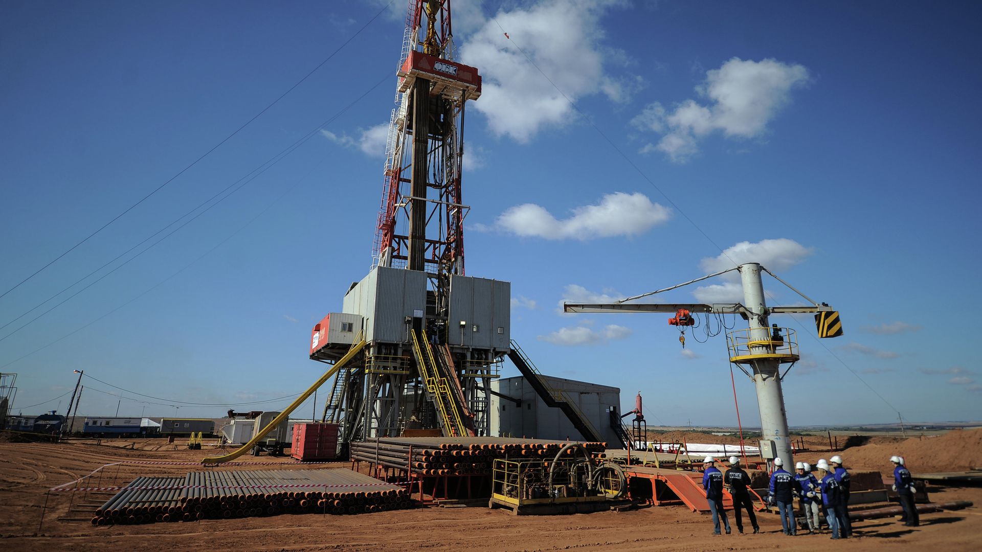 Работа газовых месторождений в Тюменской области Работа газовых месторождений в Тюменской области - РИА Новости, 1920, 15.04.2022