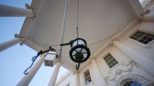 Белый дом - официальная резиденция президентов США. Архив Белый дом - официальная резиденция президентов США. Архив