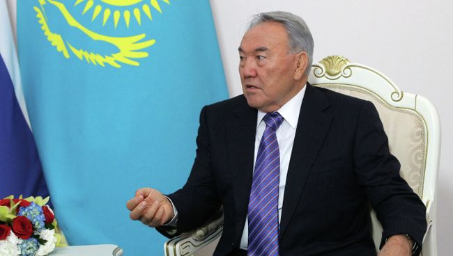 Президент Казахстана Нурсултан Назарбаев. Архивное фото
