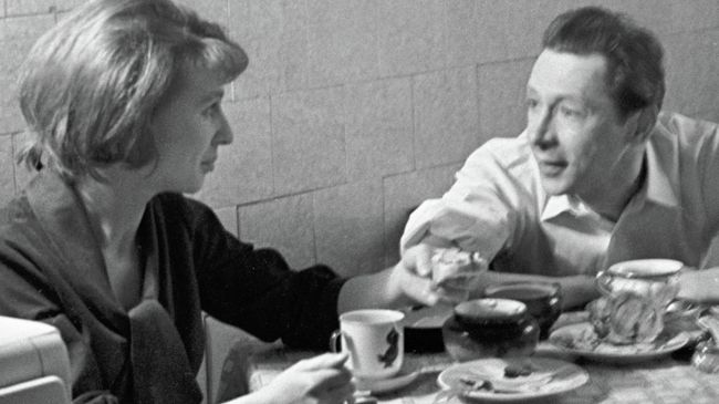 Олег Ефремов и его жена Алла Покровская Олег Ефремов и его жена Алла Покровская