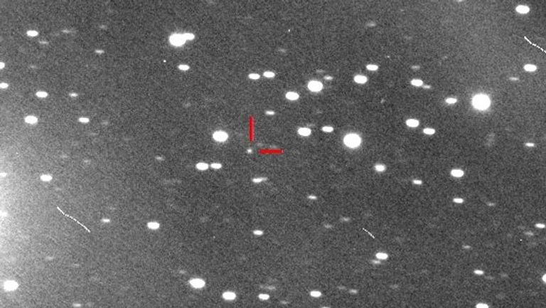 Комета C/2012 S1 (ISON) на снимке с итальянской обсерватории Комета C/2012 S1 (ISON) на снимке с итальянской обсерватории