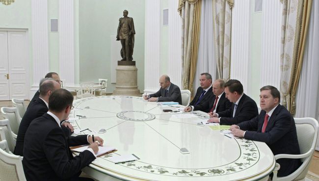 Встреча Владимира Путина с Жаном-Клодом Юнкером в Кремле