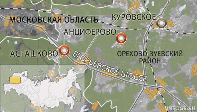 Орехово-Зуевский район, дорога Асташково - Анциферово Орехово-Зуевский район, дорога Асташково - Анциферово