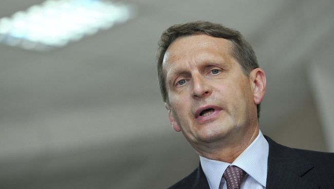 Сергей Нарышкин. Архив
