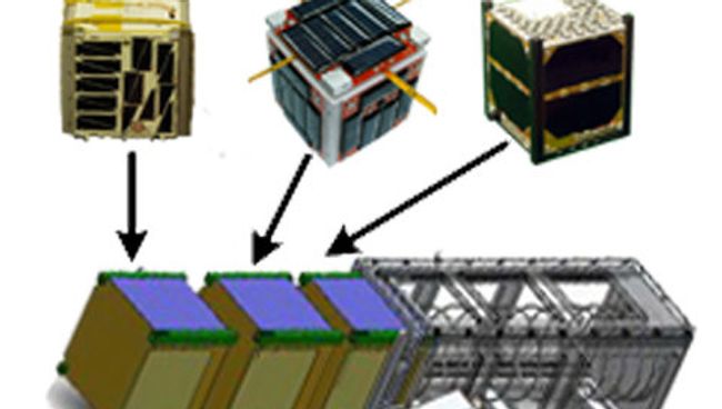 Микроспутники CubeSat и устройство для их запуска Микроспутники CubeSat и устройство для их запуска