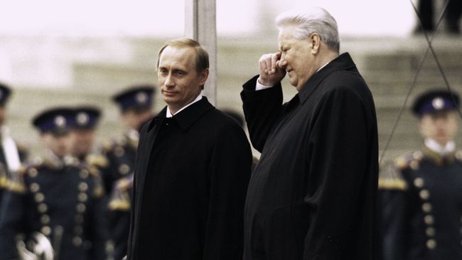 Путин и Ельцин в день инаугурации Путина Путин и Ельцин в день инаугурации Путина
