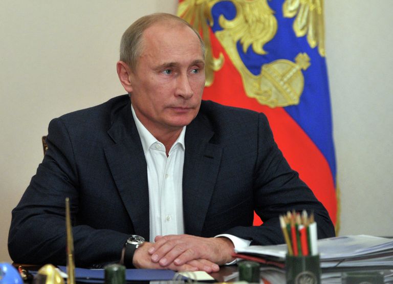 Беседа президента РФ В.Путина с телеведущим 1 канала А.Малаховым