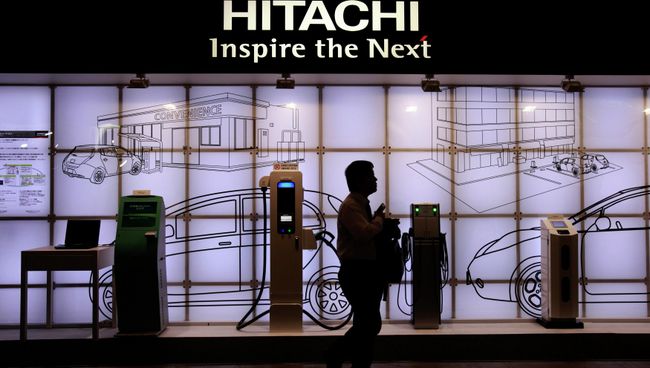 Стенд компании Hitachi на выставке CEATEC JAPAN 2012 Electronics Show Стенд компании Hitachi на выставке CEATEC JAPAN 2012 Electronics Show