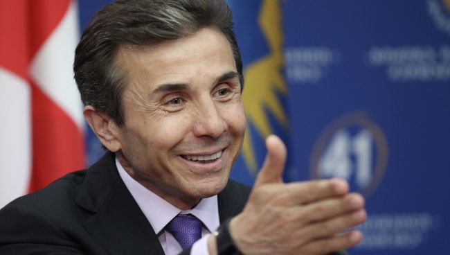 Лидер оппозиционной коалиции Грузинская мечта Бидзина Иванишвили