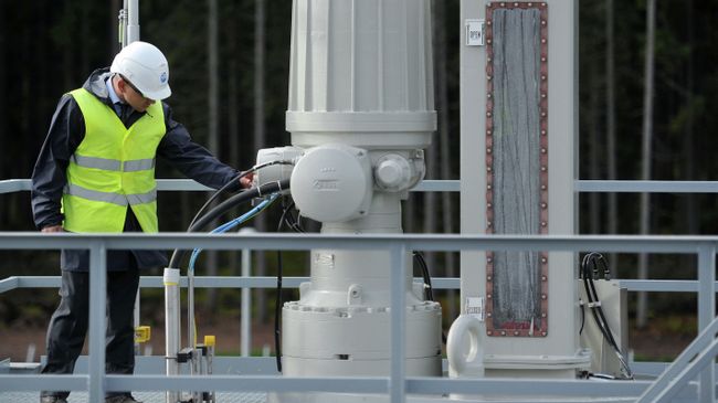 Вторая ветка газопровода Северный поток. Архивное фото