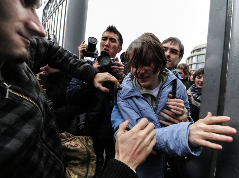 Участница Pussy Riot Самуцевич освобождена в зале суда Участница Pussy Riot Самуцевич освобождена в зале суда